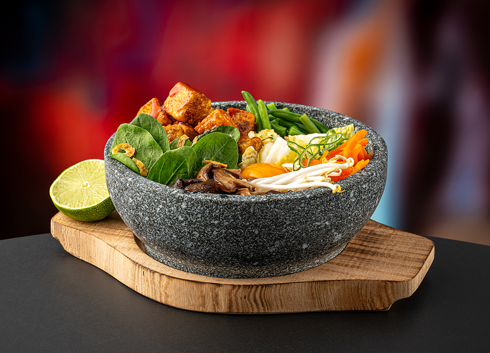 Bibimbap Lunch Crispy Tofu